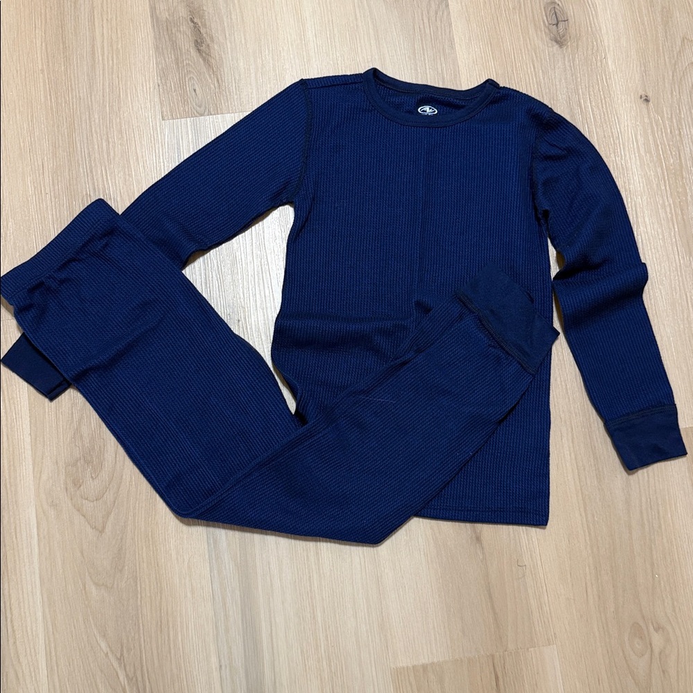 Athletic Works Thermal Underwear Set Youth Large 10-12  Long Sleeve top & bottom